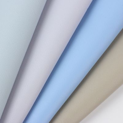 0.7mm Saffino PVC Leather For Bags Knitted Bottom Abrasion Resistant