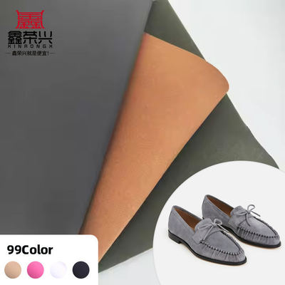 ECO Imitation Suede Microfiber PU Lining Synthetic Leather for Shoes Bag Belt Mittens Faux Leather Fabric
