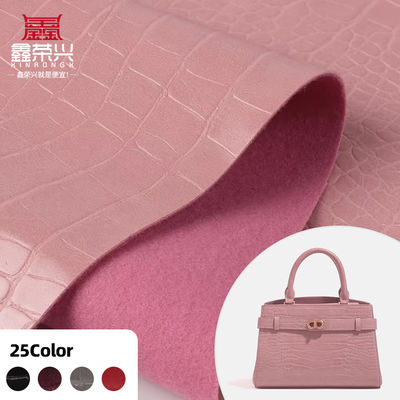 PVC Leather Faux Leather Fabric with Animal Pattern 137cm Width and Double Brushed Backing