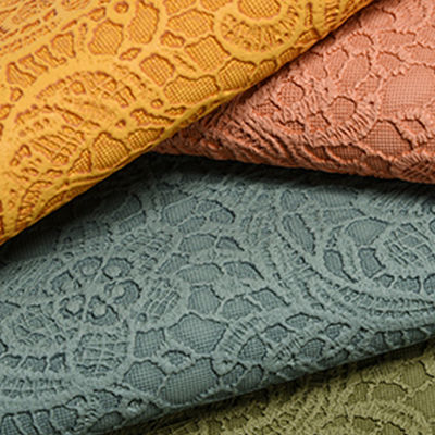 Retro Rose Lace Embossed PVC Leather Brushed Bottom For Handbag Packaging Box Decorative Fabric Placemat Faux Leather