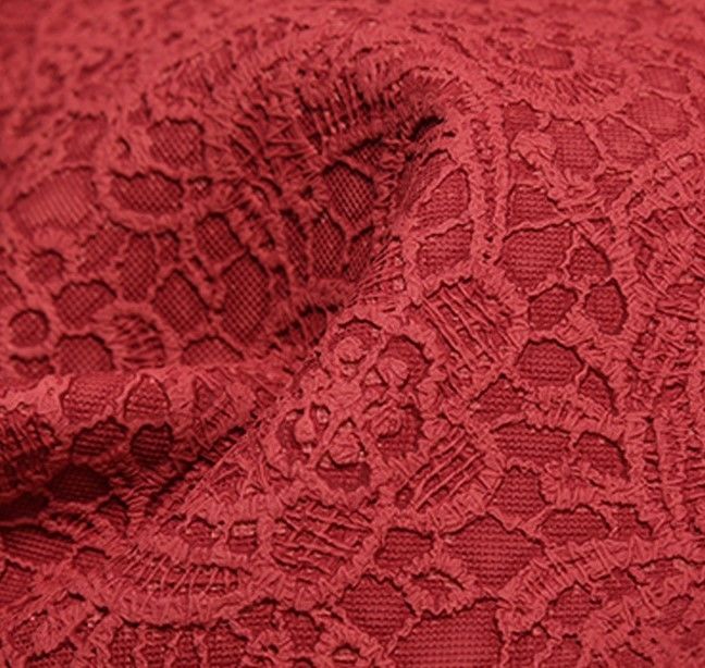 Retro Rose Lace Embossed PVC Leather Brushed Bottom For Handbag Packaging Box Decorative Fabric Placemat Faux Leather