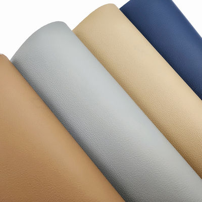 Recycled Embossed PVC Leather For Car Seat Cover Napa Grain Leather