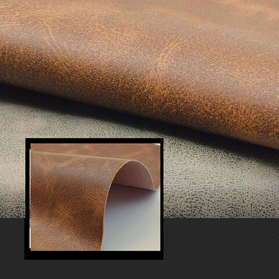 Snow Frosted Knitted PVC Material Leather 0.6mm Thickness For Packaging Box