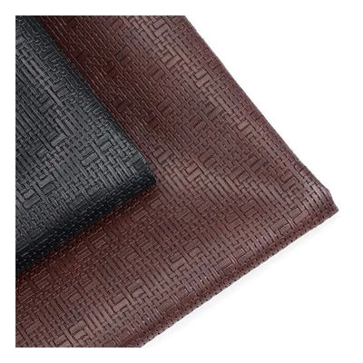 Knitted PVC Faux Leather Vintage Weave Packaging Phone Case Leather