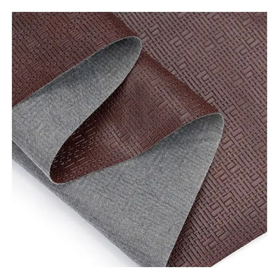 Knitted PVC Faux Leather Vintage Weave Packaging Phone Case Leather