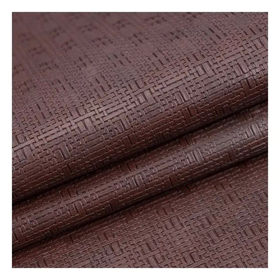 Knitted PVC Faux Leather Vintage Weave Packaging Phone Case Leather