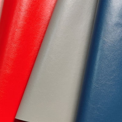 Oil Wax PVC Packaging Leather Non Woven 0.5mm Leather For Bag Purses