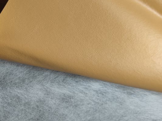 Oil Wax PVC Packaging Leather Non Woven 0.5mm Leather For Bag Purses