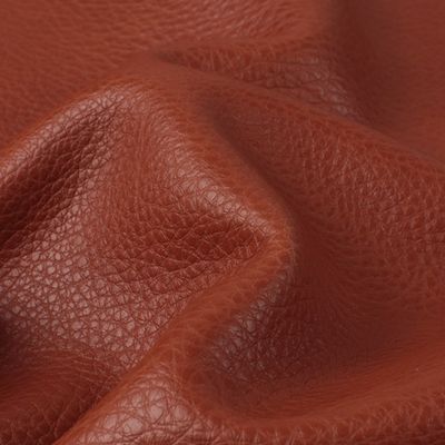 Lychee Suede Handbag PU Leather Faux Wear Resistant 1.7mm Thickness