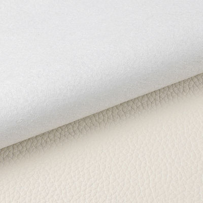 Faux Synthetic Sofa Microfiber Leather Lychee Grain 1.0mm Thickness