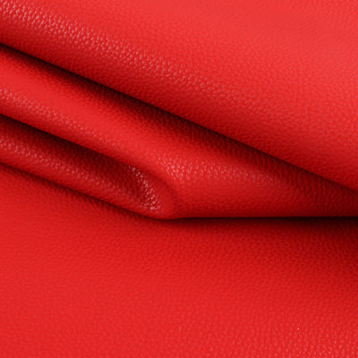 Handbag Lychee PU Faux Leather Fabric Water Based Solvent Free PU Leather