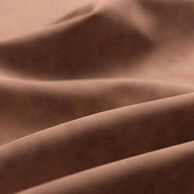 Faux Printed PU Shoe Leather Waterproof Lambskin Yangbuck Brushed Bottom