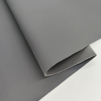 Imitation Microfiber PU Leather Wear Resistant Shoes Faux Leather 1.4mm Thick