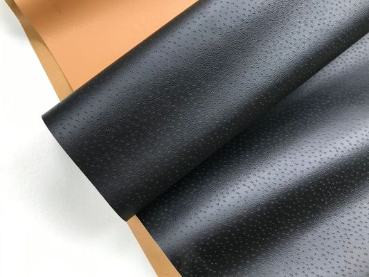 0.5mm Breathable Polyurethane PU Leather For Shoes Pinhole Pigskin Pattern