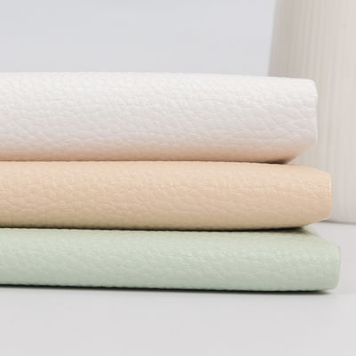 Car Seat Lychee Grain PVC Leather Fabric Embossed Pattern 1.0mm Thick