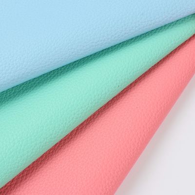 0.7mm Faux PVC Leather For Car Seat Cover Oriental Lychee Type