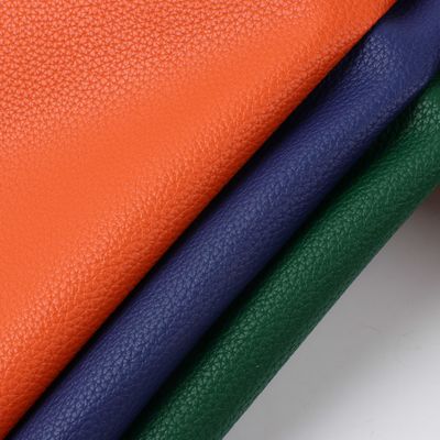 0.7mm Faux PVC Leather For Car Seat Cover Oriental Lychee Type