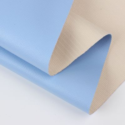 0.7mm Saffino PVC Leather For Bags Knitted Bottom Abrasion Resistant