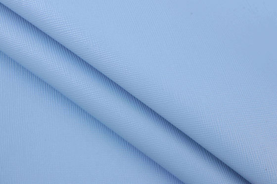 0.7mm Saffino PVC Leather For Bags Knitted Bottom Abrasion Resistant