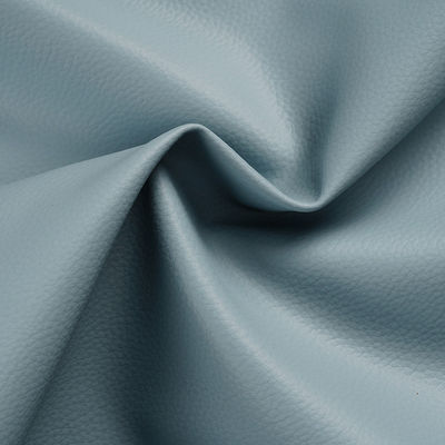 Litchi Grain Silicone Faux Leather For Furniture Sofa Customized