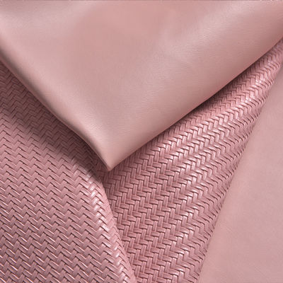 1.2mm Straw Mat Woven Pattern PVC Leather fashion handbag home decoration shoe material