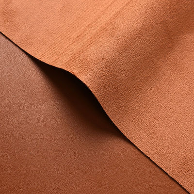 Versatile PVC Leather For Bags Flame Retardant Suede Nappa Leather Fabric