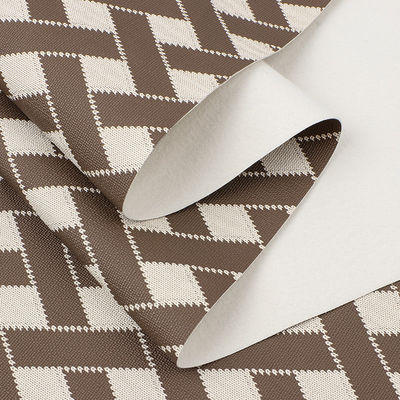 Cross Pattern PVC Leather For Bags Decorative Printed Leather Fabric Customized