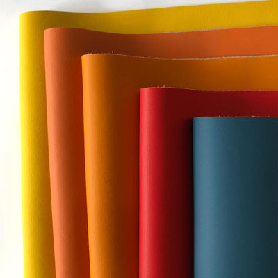 1.4mm Sofa Microfiber Leather Silicone Microfiber Composite Leather