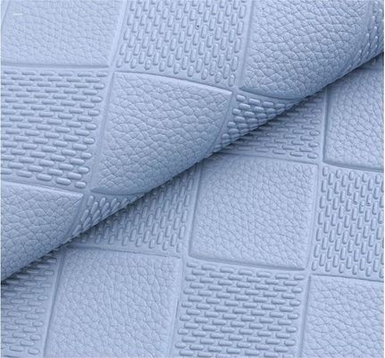 1.1mm Car Floor Mats Leather Diamond Embossed PVC Floor Leather