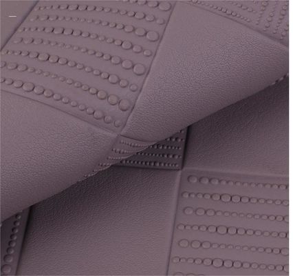 PVC Leather Fabric For Bags Colorful Large Plaid PVC Imitation Leather Custom