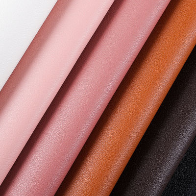 PVC Faux Suede Leather Fabric Anti Fouling For Handbag / Mouse Pad Cover