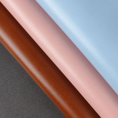 Oil Wax PVC Leather For Bags 1.7mm Thickness Embossed Faux Leather Anti Fouling