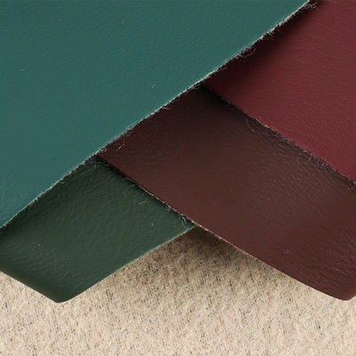 0.8mm Thickness Fine-Grained Brushed Cloth-Backed PVC Leather For Furniture Upholstery Musical Instruments