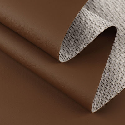 Waterproof PVC Leather For Furniture Upholstery NAPA  French Terry Base
