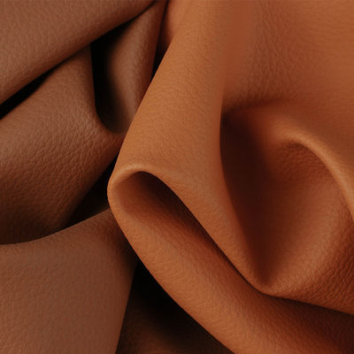 Litchi PVC Leather For Furniture 1.4mm Thickness Imitate Genuine Faux Leather