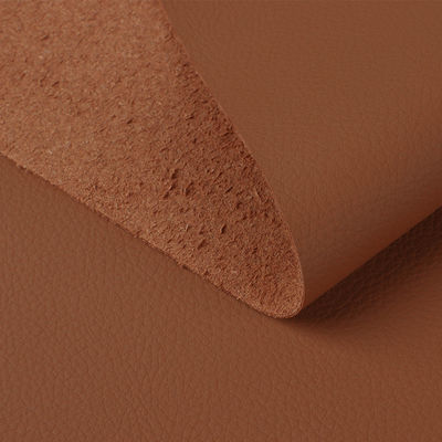 Litchi PVC Leather For Furniture 1.4mm Thickness Imitate Genuine Faux Leather