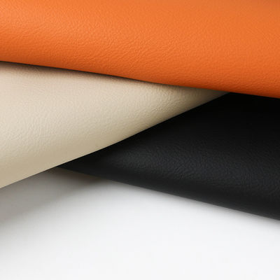 Aesthetic Sofa PVC Leather For Furniture Light Texture Flame Retardant