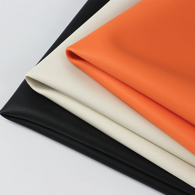 Soft PVC Leather For Furniture Upholstery Texture Napa Leather Fabric