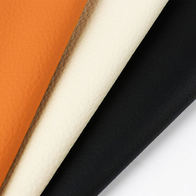 High End PVC Sofa Leather 1.0mm Thickness Furniture Litchi Faux Leather