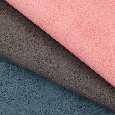 0.7mm PU Retro Microfiber Leather For Shoe Eco Friendly Comfortable