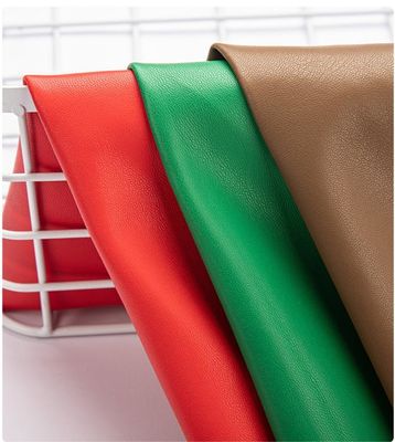 Customized Protein Garment PU Leather Washable Clothing 0.7mm Thickness