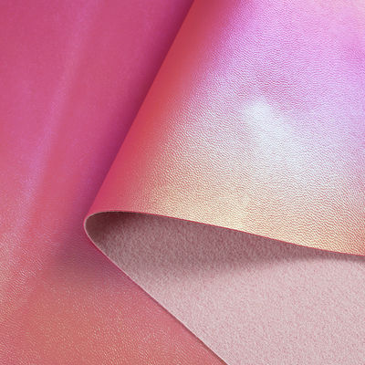 Colorful Gradient Diamond PVC Faux Artificial Leather Bag Leather Fabric Material
