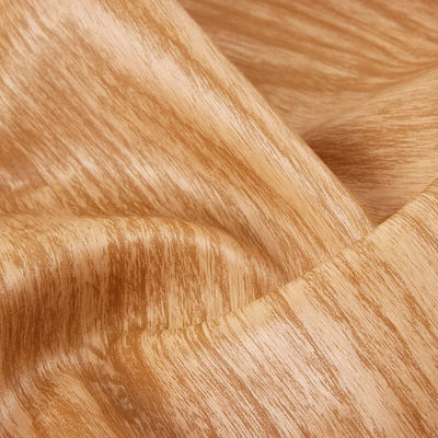 Printed Wood Grain PVC Faux Artificial Leather Fabric Car Decoration Material