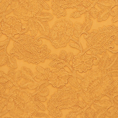3D Retro Floral Embossed PVC Leather For Handbag Packaging Box Decorative Fabric Placemat Faux Leather