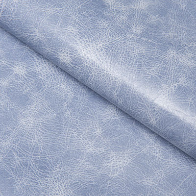 Soft Handfeel 1.5-2.5mm Suede Backing Oil Wax Crazy Horse Leather PVC Artificial Leather For Sofa Seat Bag