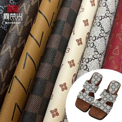 0.5mm Printed PVC Leather Fabric for Bags , Notebooks , Phone Cases