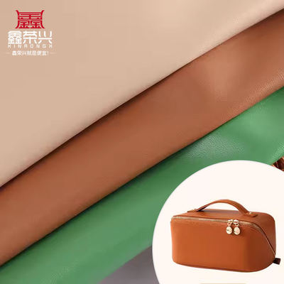 PU Napa Pattern Synthetic Leather Faux Leather Materials for Bag Wallet Decorate Belt Case Box Outdoor Stretch
