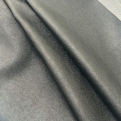 PVC Lambskin Grain Faux Leather Stretch Blackout Waterproof