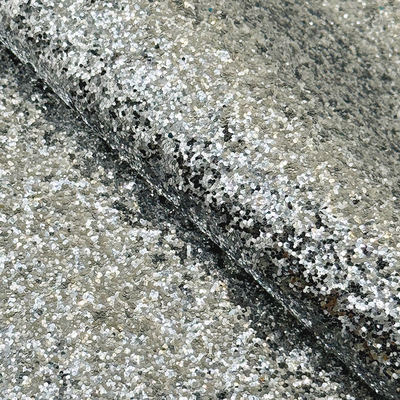 Coarse Glitter PVC Synthetic Leather for Shoe Jewelry Craft Luggage Bag Packaging Boxes Faux Leather Material