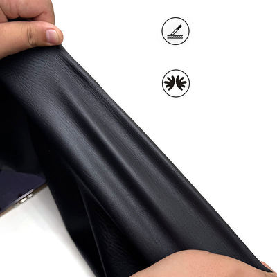 Embossed PVC Synthetic Leather 4-Way Stretch Car Faux Leather Materials for Motorcycle Bicycle Seat Cover Furniture Decorative